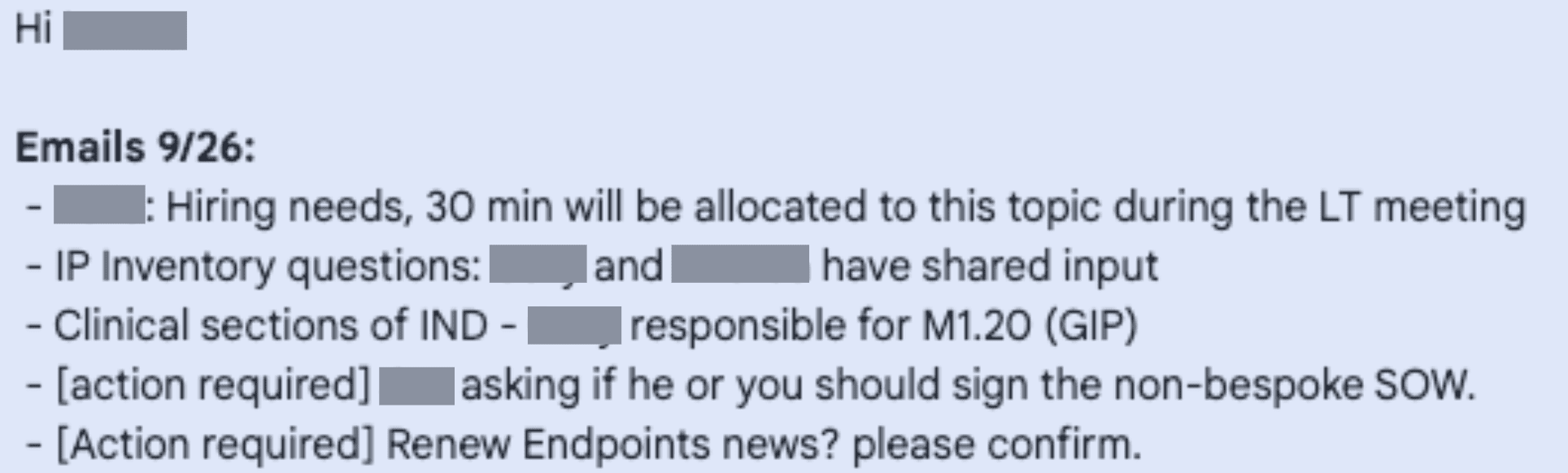 Reach inbox zero